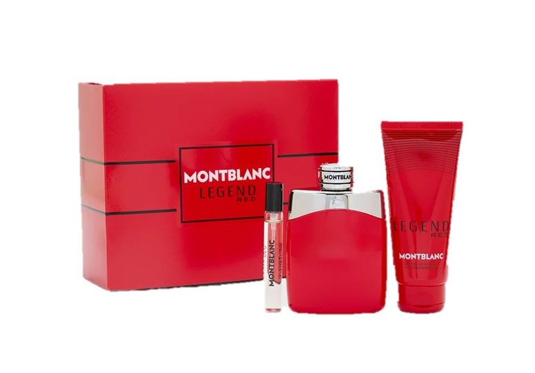 Mont Blanc Legend Red (M) EDP 100ML + EDP 7.5ML + SG 100ML Gift Set ...
